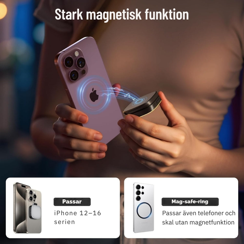 Magnetiskt selfieljus