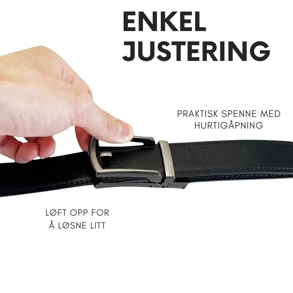 Beltero – Bältet utan hål, med perfekt passform