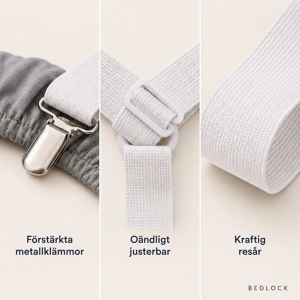 Bedlock – Lås fast lakanet. Lås upp sömnen.
