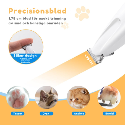 Precisionsklippare för Husdjur
