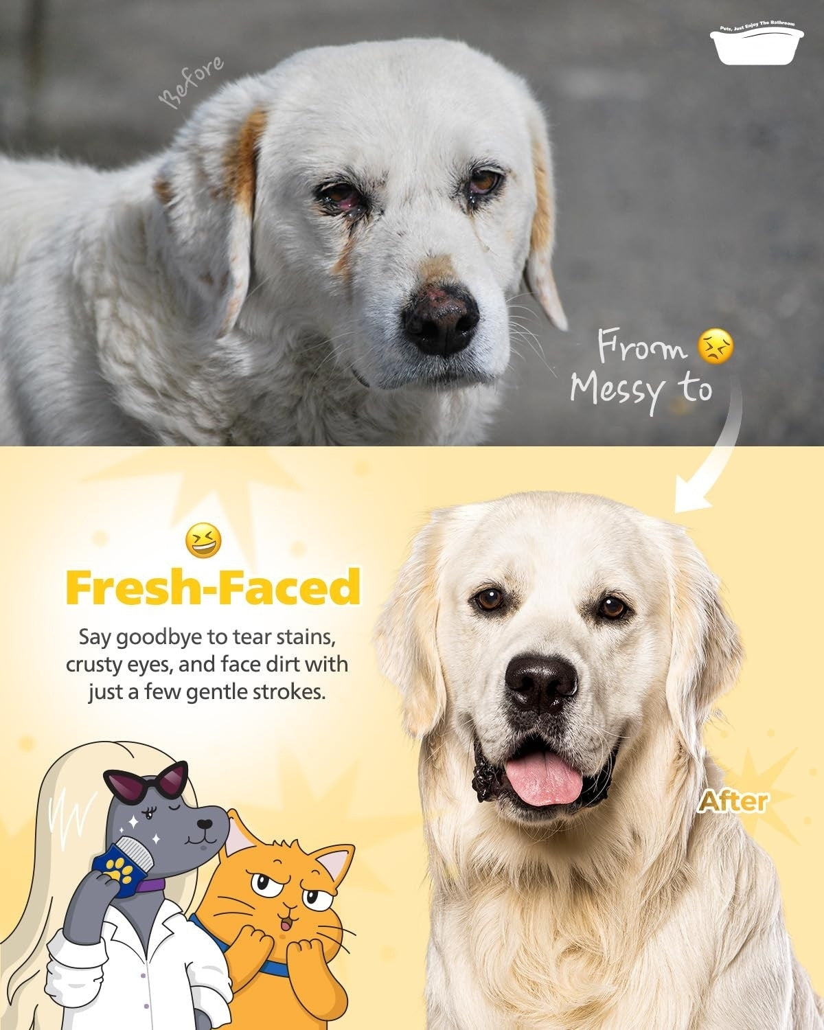 Professionell Ögonkam för Husdjur