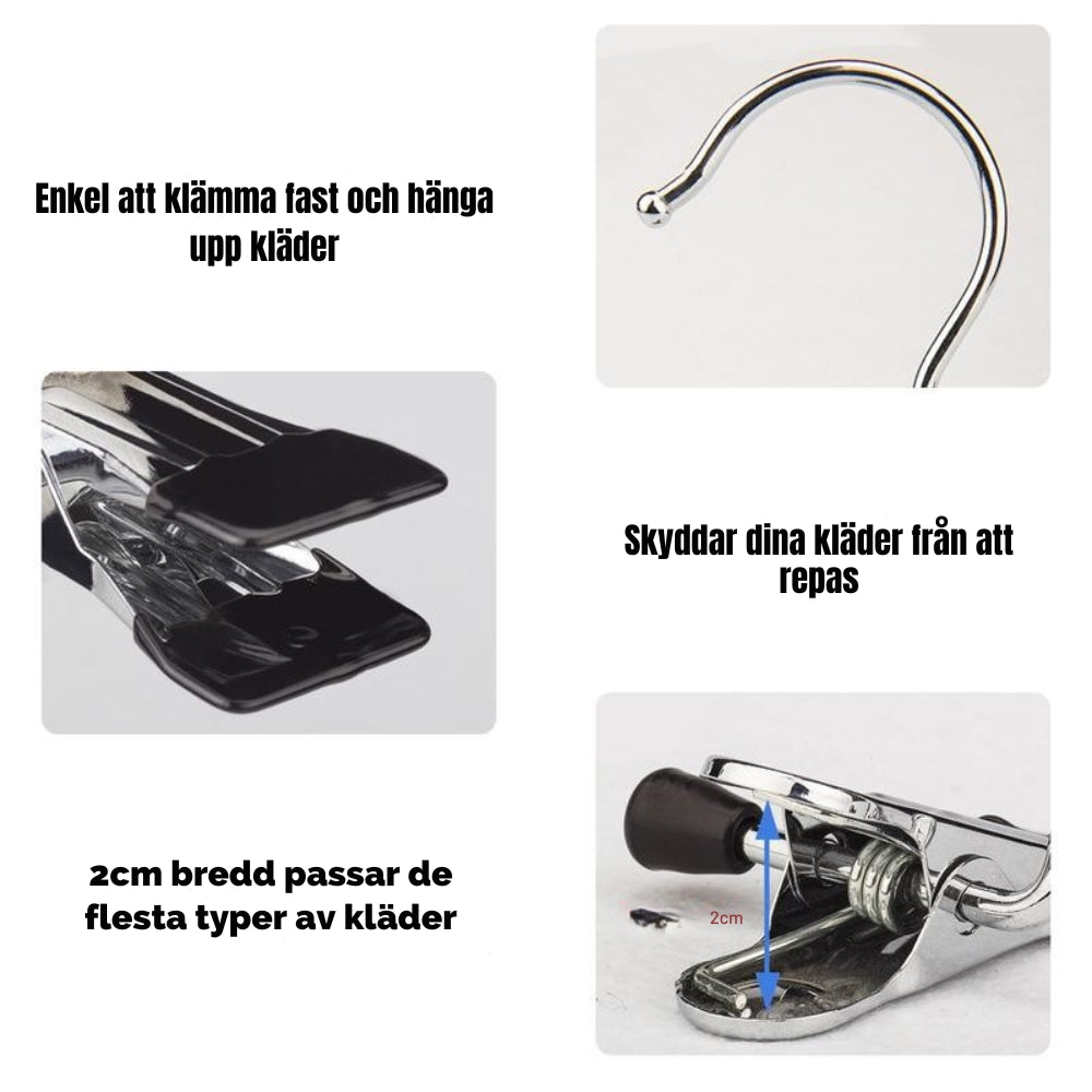 Multiklämmor Klädclips