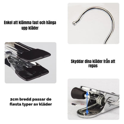 Multiklämmor Klädclips