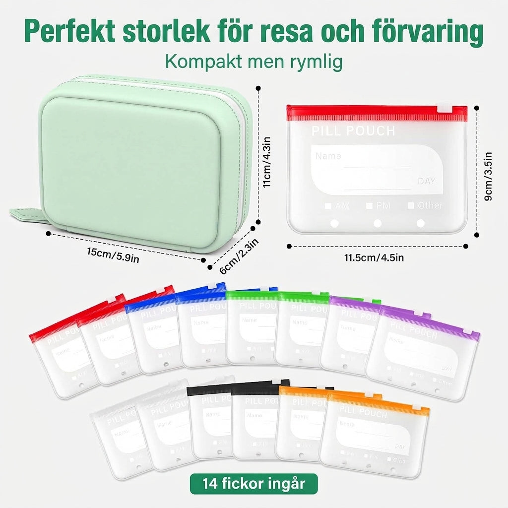 Pillfolio – Kompakt medicinask