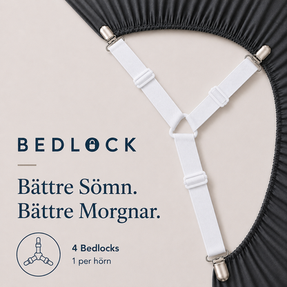 Bedlock – Lås fast lakanet. Lås upp sömnen.