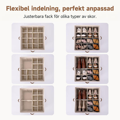 Stapelo – Justerbar förvaringsbox för skor & kläder